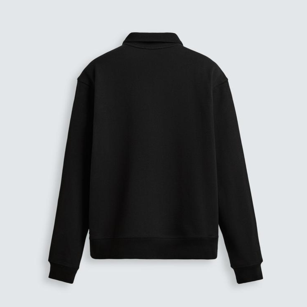 R&L™ BASIC QUARTER-ZIP BLACK