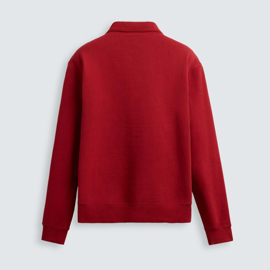 R&L™ BASIC QUARTER-ZIP RED