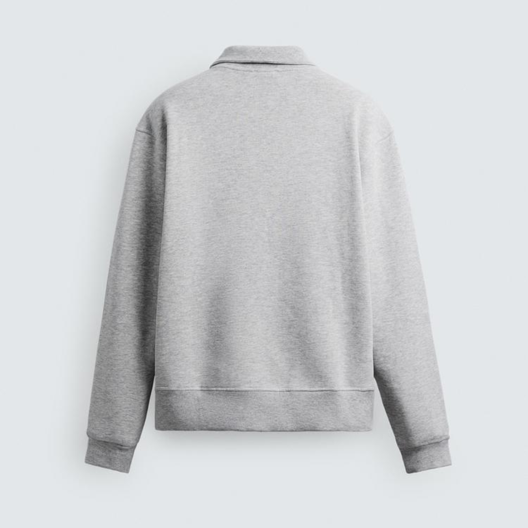 R&L™ BASIC QUARTER-ZIP GREY